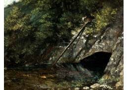 A-3483 Gustave Courbet - Krajina od La Source Bleue