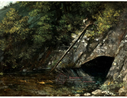 A-3483 Gustave Courbet - Krajina od La Source Bleue