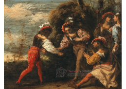 DDSO-4748 Pietro della Vecchia - Vojáci ve hře Morra