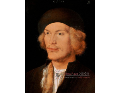 VR12-48 Albrecht Dürer - Portrét mladého muže