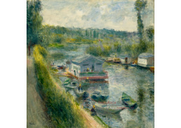 A-6739 Pierre-Auguste Renoir - Loď Wash-House v Bas-Meudon