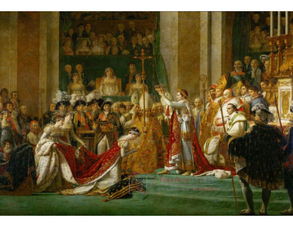DDSO-3660 Jacques-Louis David - Vysvěcení císaře Napoleona