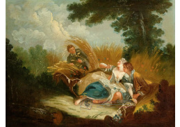 D-6515 Francois Boucher - Překvapení milenci