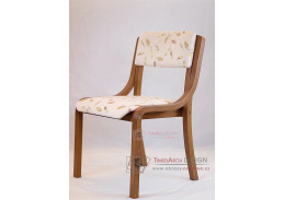 Jídelní židle Z138 FILIPA, merano / látka listy béžové