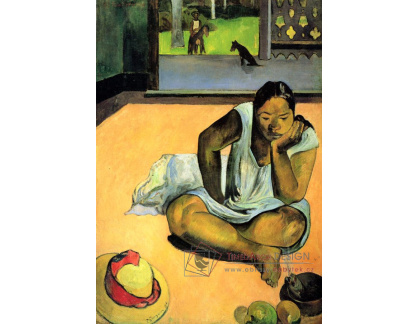 R9-156 Paul Gauguin - Zamyšlená
