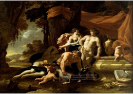 VF234 Nicolas Chaperon - Venus a Bacchus