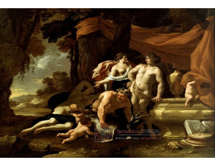 VF234 Nicolas Chaperon - Venus a Bacchus