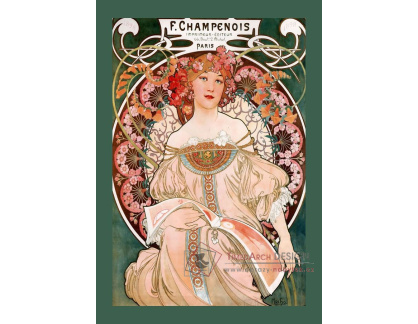 VAM19 Alfons Mucha - F. Champenois Imprimeur-Editeur