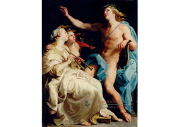VSO 1208 Pompeo Batoni - Apollo a dvě múzy