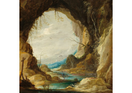 A-1586 David Teniers - Pohled z jeskyně