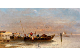 A-3817 Adolf Kaufmann - Rybáři u Benátek