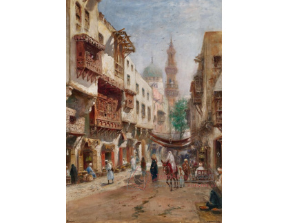 A-8487 Frans Wilhelm Odelmark - Motiv z Káhiry
