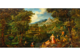 D-6555 Gillis van Coninxloo - Latona a Lycian v krajině