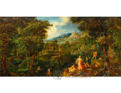 D-6555 Gillis van Coninxloo - Latona a Lycian v krajině