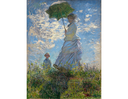 R8-211 Claude Monet - Žena se slunečníkem
