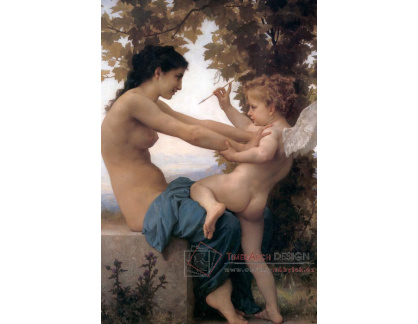 R15-69 Adolph William Bouguereau - Obrana před láskou