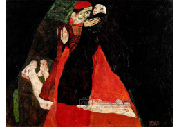 VES 284 Egon Schiele - Kardinál a jeptiška