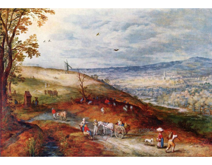 BRG-48 Jan Brueghel - Krajina s větrnými mlýny