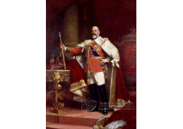 VANG108 Samuel Luke Fildes - Portrét krále Edwarda VII
