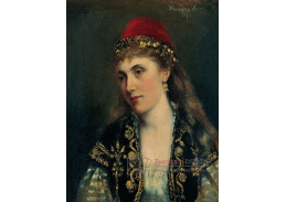 SO XII-472 Bertha von Bayer - Portrét ženy