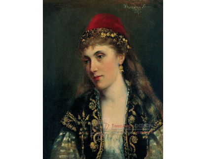 SO XII-472 Bertha von Bayer - Portrét ženy