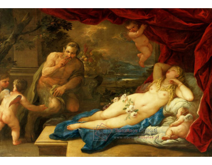 KO IV-344 Luca Giordano - Jupiter a Antiope