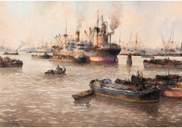 KO IV-411 Marinus de Jongere - Lodě v přístavu
