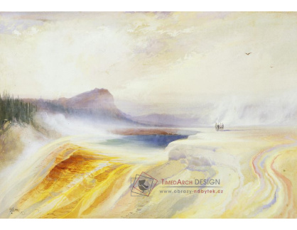 KO VI-400 Thomas Moran - Motiv z Yellowstone