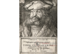 VR12-108 Albrecht Dürer - Fridrich Moudrý, kurfiřt saský