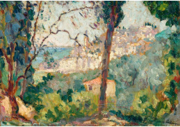 A-7417 Henri Lebasque - Vesnická krajina