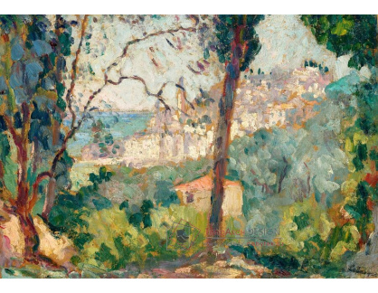 A-7417 Henri Lebasque - Vesnická krajina