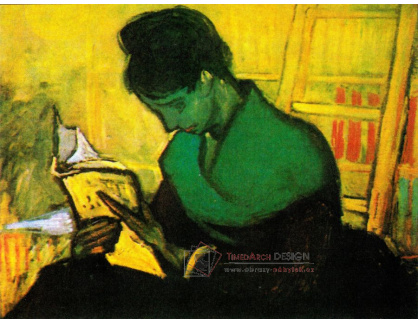 VR2-108 Vincent van Gogh - Žena čtoucí román