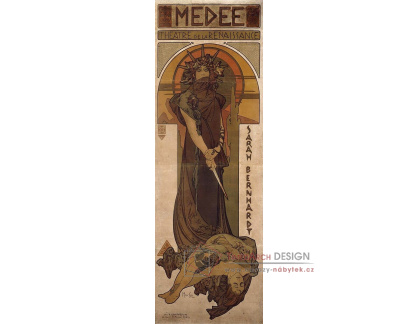 VAM136 Alfons Mucha - Medee