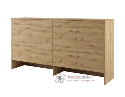 REBECCA BC-11, nádstavec k široké výklopné posteli, dub artisan