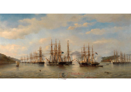 A-1230 Jacob Eduard van Heemskerck van Beest - Lodě v japonských vodách v září 1864