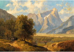 A-2339 Josef Thoma - Tulák s výhledem na Dachstein