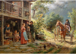 A-7340 Edward Lamson Henry - Na vesnické cestě