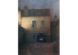 Jakub Schikaneder - Večerní Praha