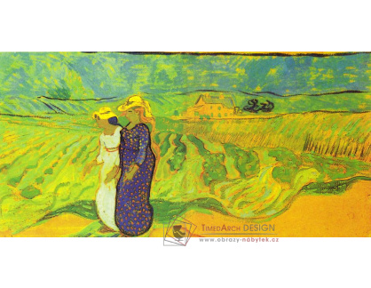 D-8409 Vincent van Gogh - Dvě dívky na procházce po polích
