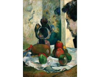 R9-151 Paul Gauguin - Zátiší s profilem Lavala