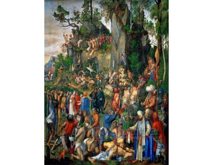 VR12-31 Albrecht Dürer - Mučednictví 10 tisíc křesťanů