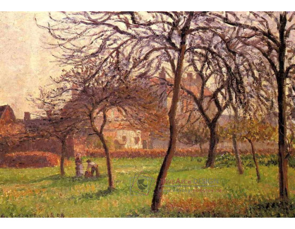 VCP-180 Camille Pissarro - Lucien s matkou na poli u Eragny