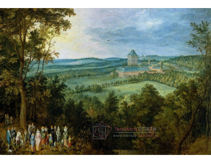 BRG-66 Jan Brueghel - Na lovu v Chateau de Mariemont