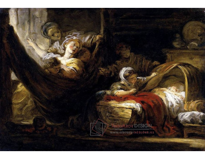 VJHF 26 Jean-Honoré Fragonard - Kolébka