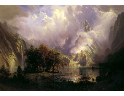 VSO 688 Albert Bierstadt - Krajina Skalistých hor