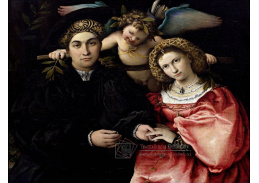 SO V-256 Lorenzo Lotto - Micer Marsilio Cassotti a jeho manželka Faustina