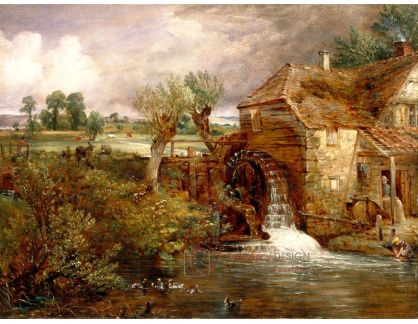SO XII-237 John Constable - Parham Mill v Gillinghamu