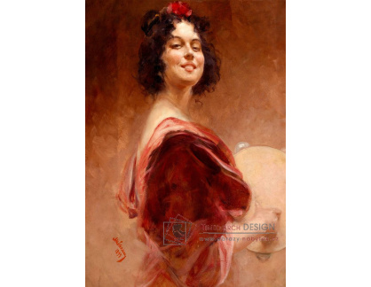 SO XVII-255 George Wesley Bellows - Portrét Elizabeth Alexander