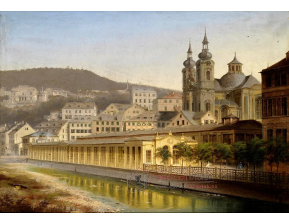 KO I-487 Johann Wilhelm Jankowsky - Pohled na Karlovy Vary