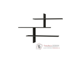 LEO, nástěnná police, antracit